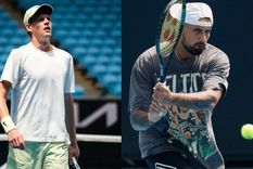 El tenista italiano Jannik Sinner realizó su descargo en contra de las polémicas declaraciones del australiano Nick Kyrgios. Foto: Noticias Argentinas