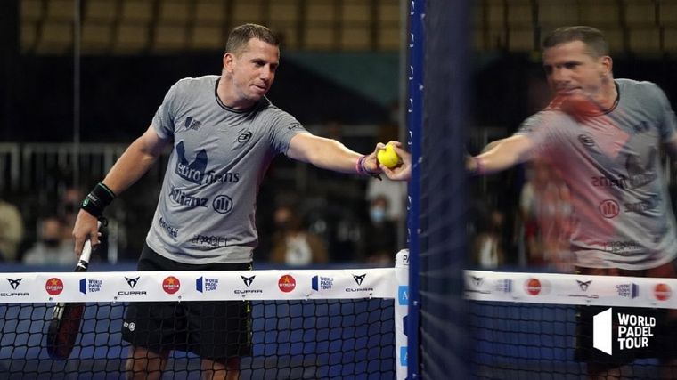 Paquito Navarro, una de las superestrellas del pádel que estarán presentes en Qatar. Foto: World Padel Tour