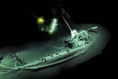El barco fue inspeccionado y mapeado digitalmente por dos vehículos remotos submarinos. Foto: BLACK SEA MAP/EEF EXPEDITIONS
