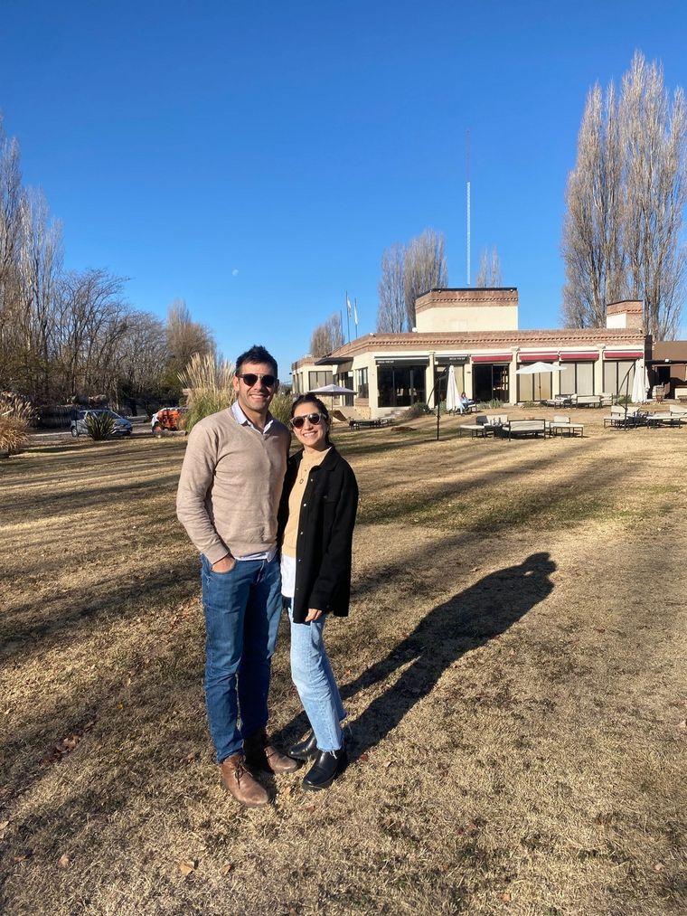 Los novios que eligieron Mendoza para solidificar su amor. Foto: MDZ