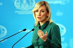 Zajárova trabaja en canales financieros alternativos. Foto: Sputnik.