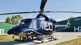 El helicóptero accidentado era usado en el plan de lucha contra el fuego. El helicóptero accidentado era usado en el plan de lucha contra el fuego.
