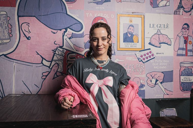 Mery Granados se prepara para su show en Niceto. Foto: Gentileza Gaby Jurado Prensa