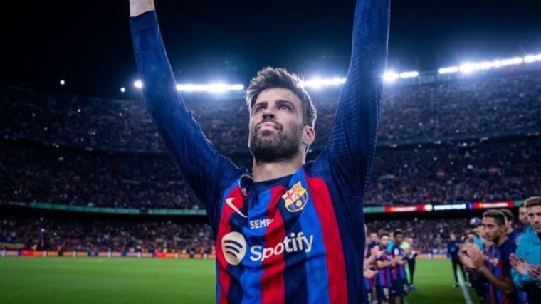 Gerard Piqué Momento resurgido Foto: @3gerardpique