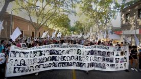 Marcha por el día de la Memoria por la Verdad y la Justicia. Imagen de archivo. Marcha por el día de la Memoria por la Verdad y la Justicia. Imagen de archivo.