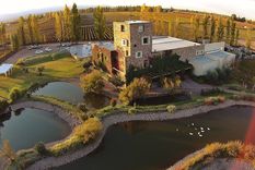 El estilo de la Toscana, presente en la arquitectura de bodega Renacer.