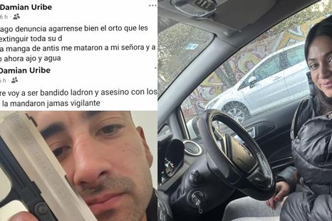Luis Damián Uribe amenazó desde el hospital a quienes asesinaron a su mujer en Comodoro Rivadavia. Luis Damián Uribe amenazó desde el hospital a quienes asesinaron a su mujer en Comodoro Rivadavia.
