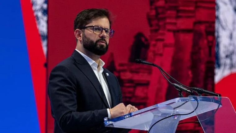 Gabriel Boric, presidente de Chile Foto: BBC