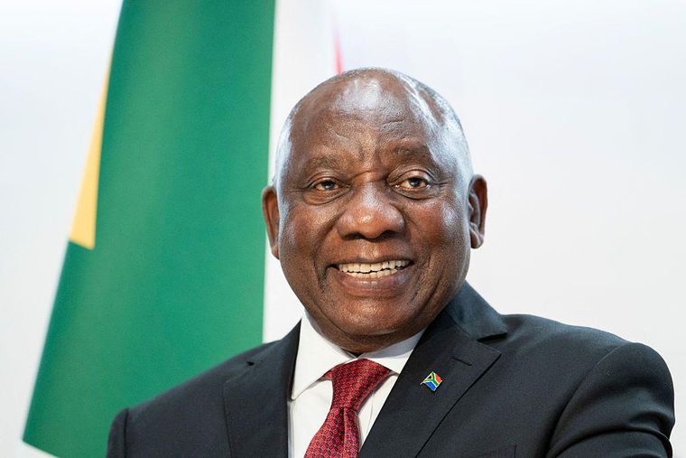 El gobierno del presidente sudafricano, Cyril Ramaphosa, aceptó permitir la entrada de los palestinos en su país.