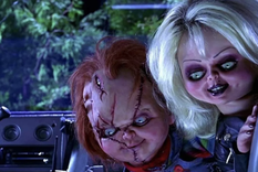 Chucky y su novia asesina Tiffany Foto: Archivo Chucky y su novia asesina Tiffany Foto: Archivo