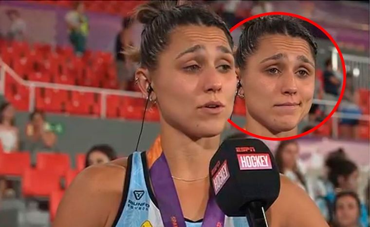 Gorzelany, muy caliente ante la derrota de Las Leonas en la final del Mundial.