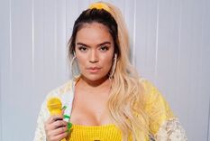 sin ropa interior y con escotada blusa, la foto de karol g que causo impacto
