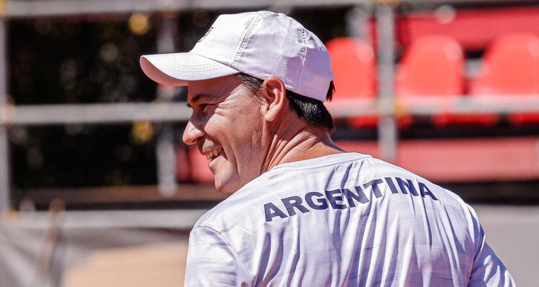 Guillermo Coria, el capit´n argentino. Foto: @AATenis