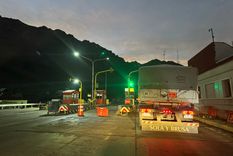 Se registran demoras de más de 4 horas para cruzar a Chile. Foto: Osvaldo Valle Se registran demoras de más de 4 horas para cruzar a Chile. Foto: Osvaldo Valle