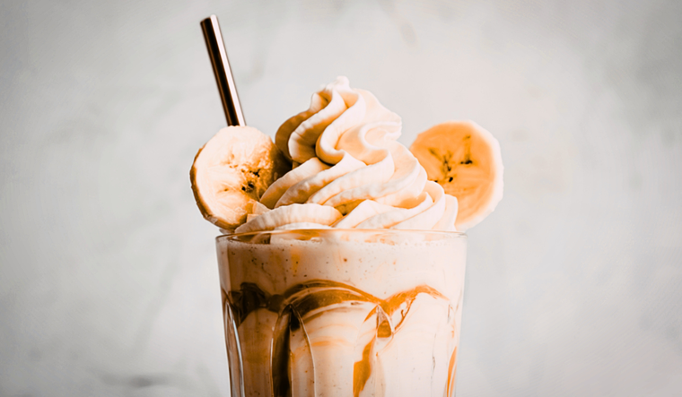 Receta fácil de milkshake de banana para el verano