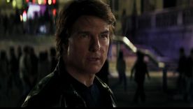 Tom Cruise en el final de Misión Imposible