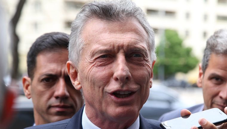 Este lunes, Mauricio Macri pidió ser querellante en la causa de espionaje ilegal Foto: NA