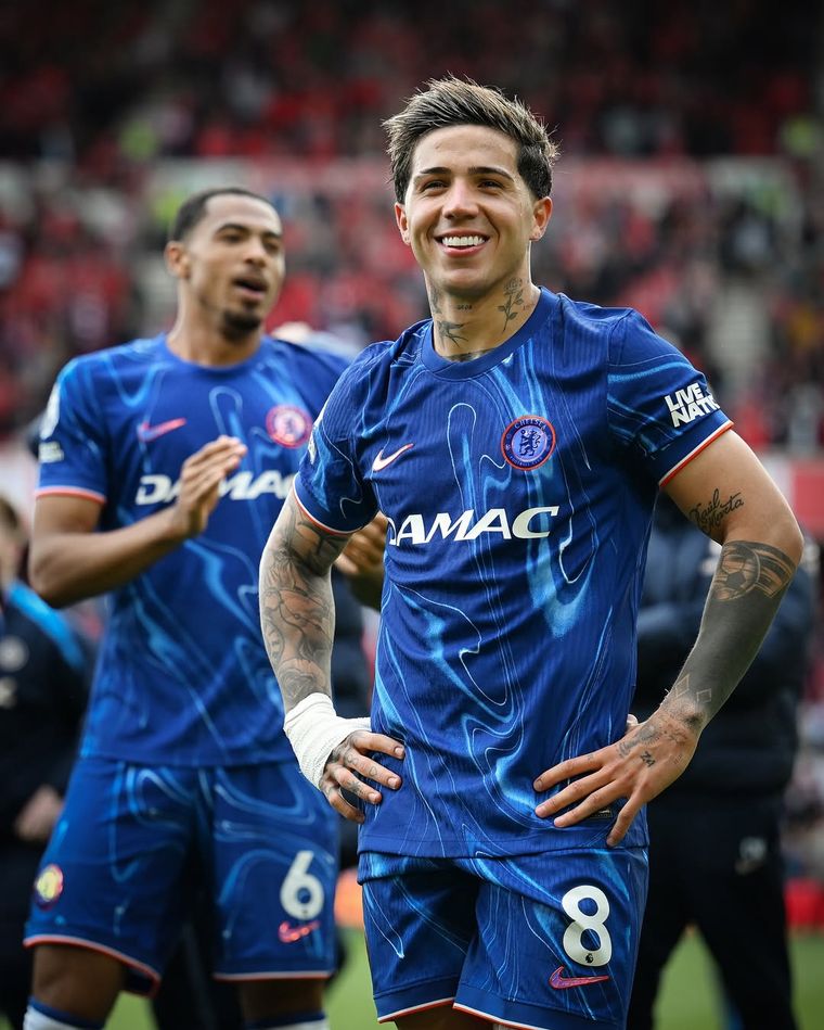 El argentino Enzo Fernández tiene una cábala: comer sorrentinos antes de un partido importante. El argentino Enzo Fernández tiene una cábala: comer sorrentinos antes de un partido importante.