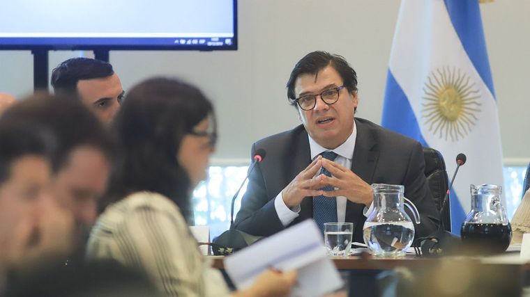 El ministro de Trabajo, Claudio Moroni.