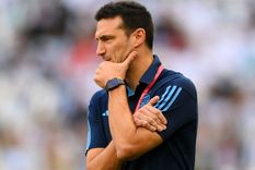 Scaloni aguarda por la recuperación de Rulli. Foto: @Argentina Scaloni aguarda por la recuperación de Rulli. Foto: @Argentina