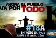 las tremendas imagenes de la convocatoria al 18a