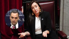 Victoria Villarruel cruzó a Manuel Adorni tras su salida