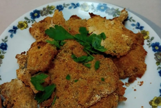 Una receta casera de milanesas de gírgolas, crocantes por fuera, tiernas por dentro y llenas de sabor.