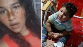 Judith Macarena Brotes y su hijo Tomas Nahuel Irusta. Judith Macarena Brotes y su hijo Tomas Nahuel Irusta.