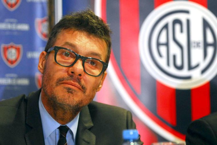 Tinelli habló sobre su renuncia en San Lorenzo. Foto: Archivo