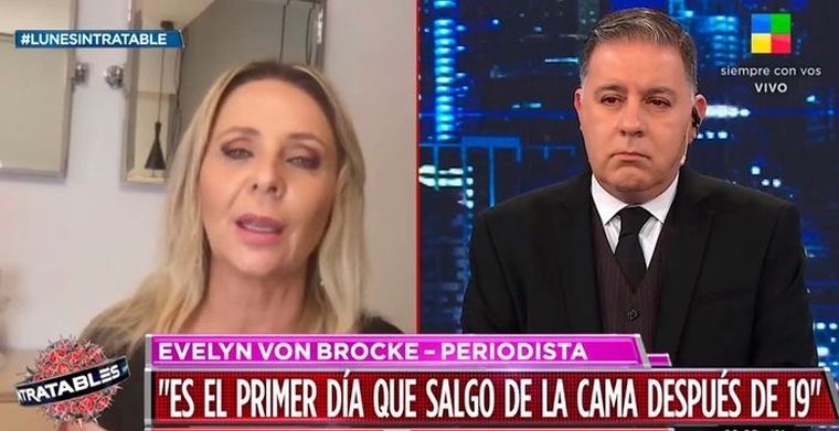 Evelyn Von Brocke y Fabián Doman