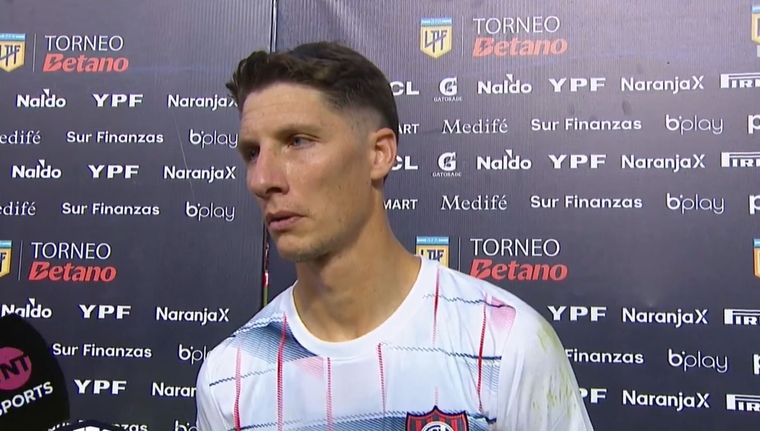 Gastón Campi y su lamento tras al derrota. Foto: Captura