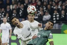 Con el Cuti Romero como una de las figuras, el Tottenham le ganó 1-0 al Frankfurt y se metió en semifinales de la Europa League. Foto: EFE Con el Cuti Romero como una de las figuras, el Tottenham le ganó 1-0 al Frankfurt y se metió en semifinales de la Europa League. Foto: EFE