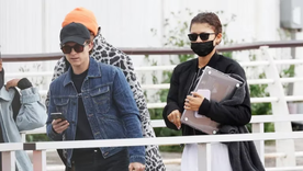 Zendaya y Tom Holland aprovecharon un viaje laboral para tener un “finde romántico” bastante sencillo. Foto: Backgrid UK // Grosby Group