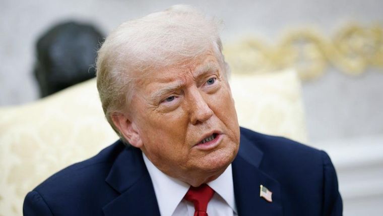 Donald Trump también enfrenta una situación crítica en el plano interno. Foto Archivo Donald Trump también enfrenta una situación crítica en el plano interno. Foto Archivo