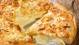 Pizza fugazzeta con queso paso a paso Pizza fugazzeta con queso paso a paso