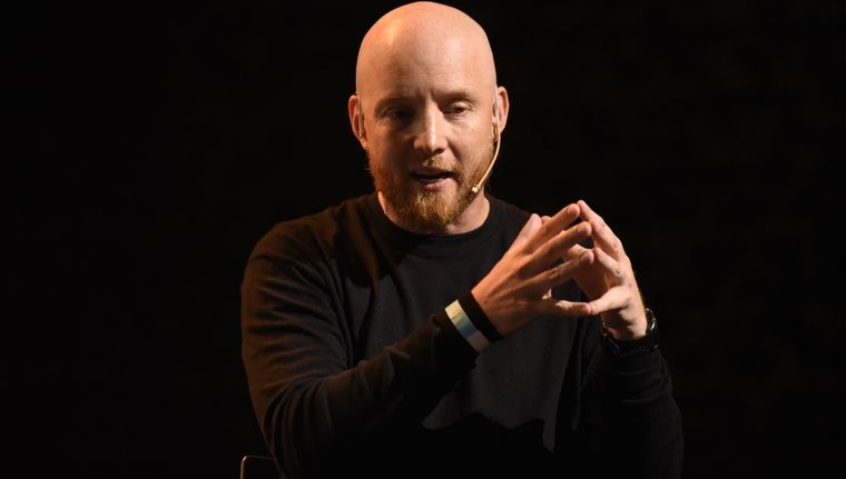 Allasino, intendente de Luján, expuso en el evento de relanzamiento del PRO Foto: Juan Mateo Aberastain Zubimendi / MDZ.