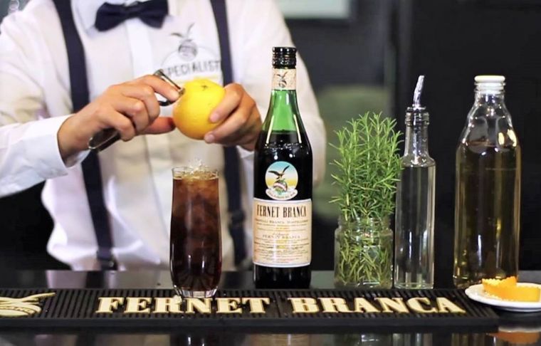 El fernet reconocido en el mundo. Foto: Gentileza