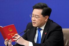 Qin Gang Qin Gang ha sido terminante en sus advertencias. Foto: Efe.