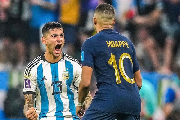 El defensor no dudó en responderle al subcampeón de la Copa del Mundo 2022. Foto: Archivo