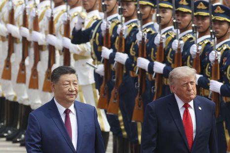 Donald Trump terminó una primera jornada con varias solicitudes chinas.
