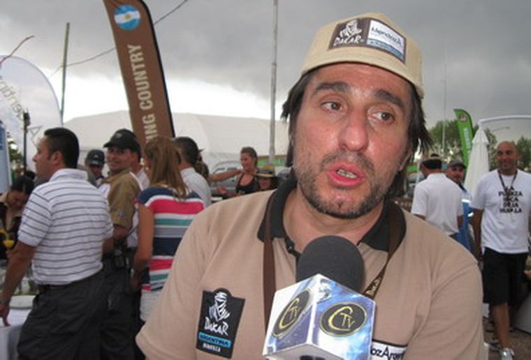 Espina, comprometido en conservar el Dakar en Mendoza.