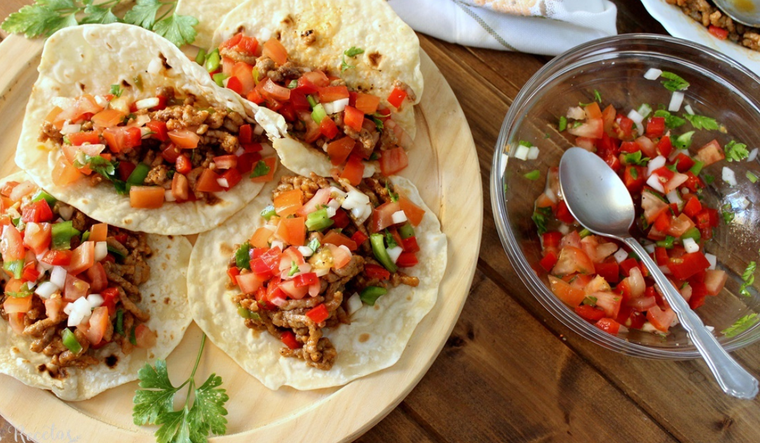 Tacos de pollo a la mexicana: un viaje culinario a México Foto: JULIA Y SUS RECETAS
