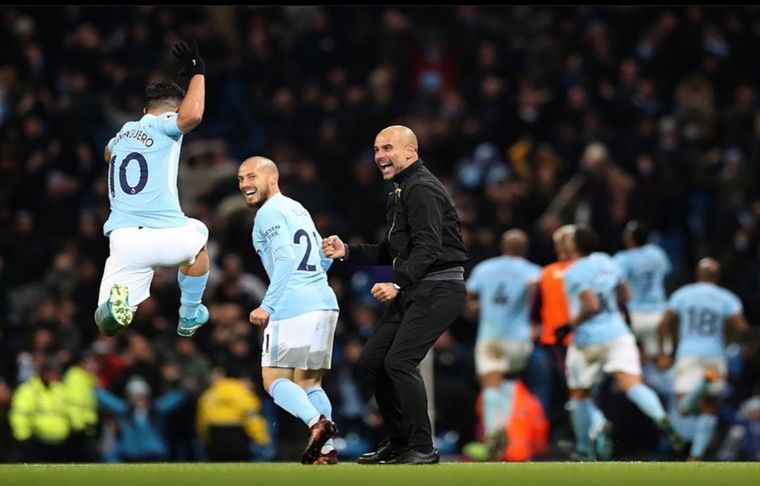 El Kun Agüero y su relación con Pep Guardiola Foto: @kunaguero