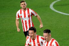 El Pincha goleó y se prende. Foto: Télam El Pincha goleó y se prende. Foto: Télam