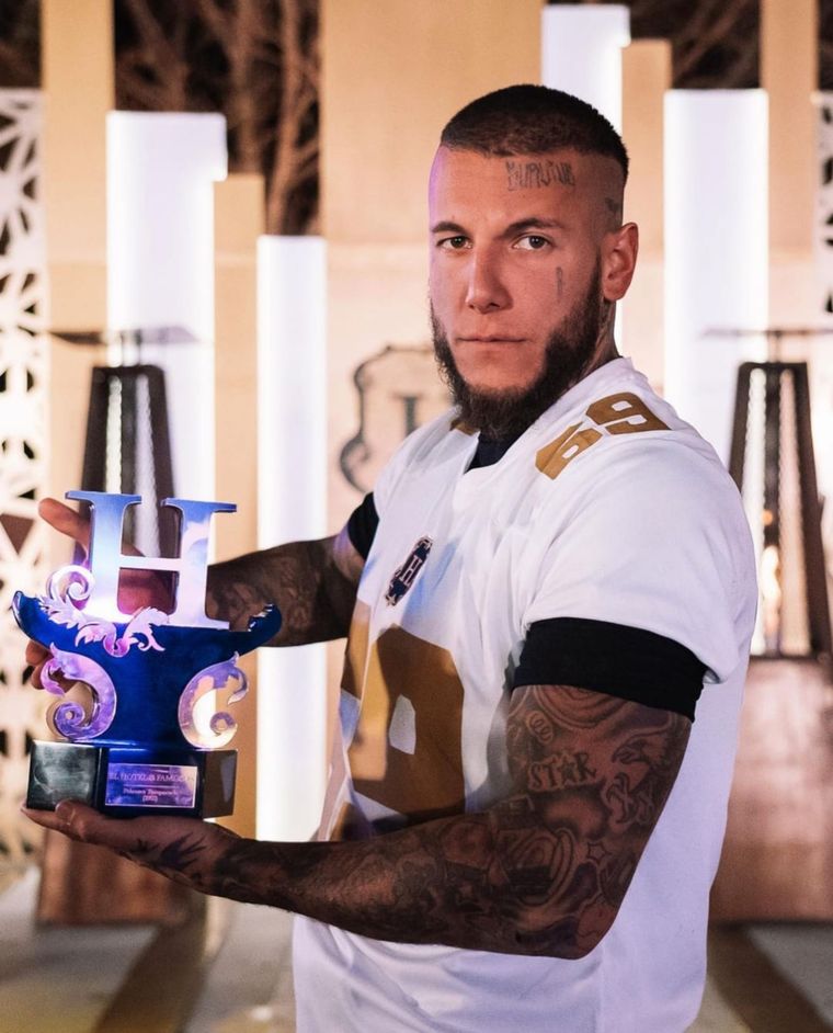 Así reapareció Alex Caniggia post separación. Foto: Instagram Alexcaniggia.