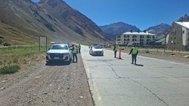 El operativo en alta montaña descomprimió la saturación de la Ruta Nacional 7. El operativo en alta montaña descomprimió la saturación de la Ruta Nacional 7.