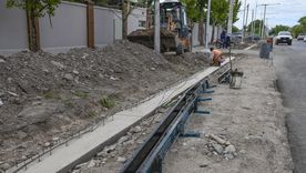 Los trabajos forman parte del plan integral de mejora urbana que impulsa la comuna. Los trabajos forman parte del plan integral de mejora urbana que impulsa la comuna.