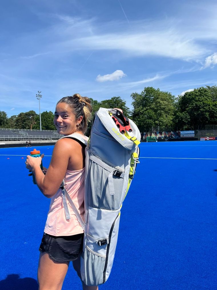 La mendocina, Delfina Thome, jugará el mundial de hockey. Foto: Gentileza