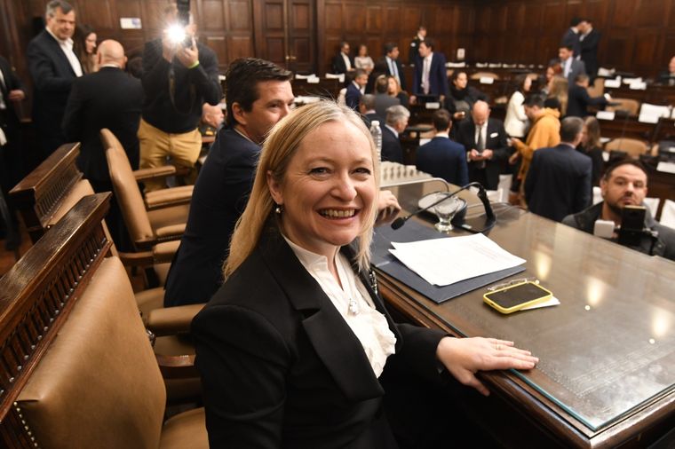 La vicegobernadora Hebe Casado. Foto: Alf Ponce Mercado/MDZ