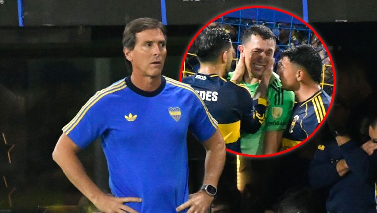 Claudio Úbeda habló de la lesión de Marchesín en el arranque de Boca-Barcelona.